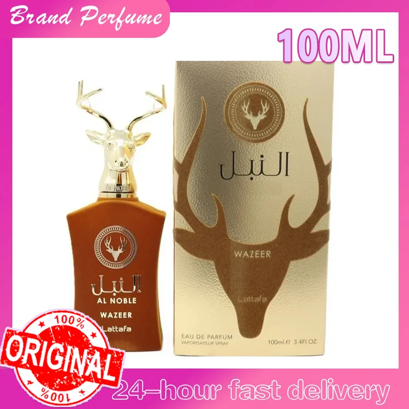 

100 мл Классический парфюм с головой оленя AL NOBLE SAFEER 100 мл Парфюм с лосем Стойкий аромат Мужской аромат Ароматы для тела Спрей