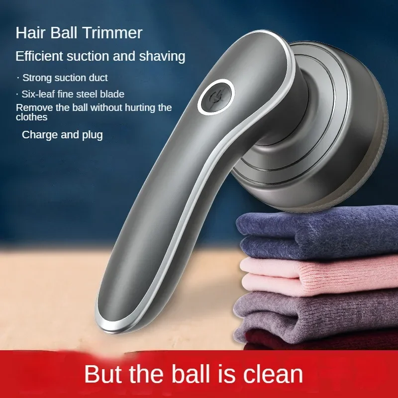 6 blades Lint Remover For Clothing Electric Remover Rechargeable HairBall Trimmer Fabric Shaver For Clothes Fluff Remover