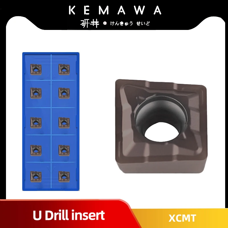 KEMAWA TCAP Drill insert XCMT050204 XCMT060204 XCMT070304 XCMT080304 XCMT10T304 TT9080 AP U Drill Multi-Functional Path Shallow