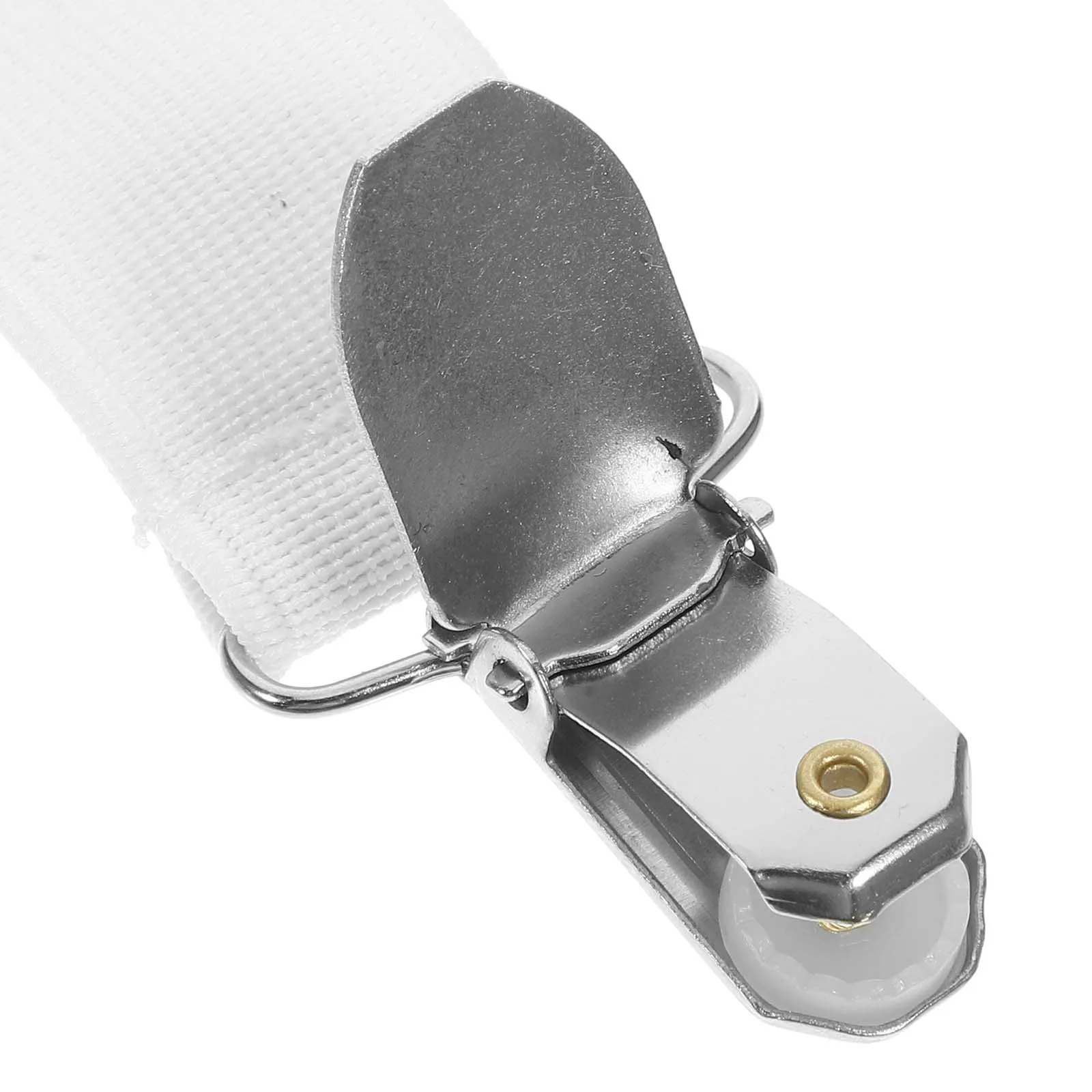 

4pcs Elastic Cuffs Boot Straps Adjustable Pants Ankle Clips for Cycling Windproof Fasteners Stretchable trouser fixing clips