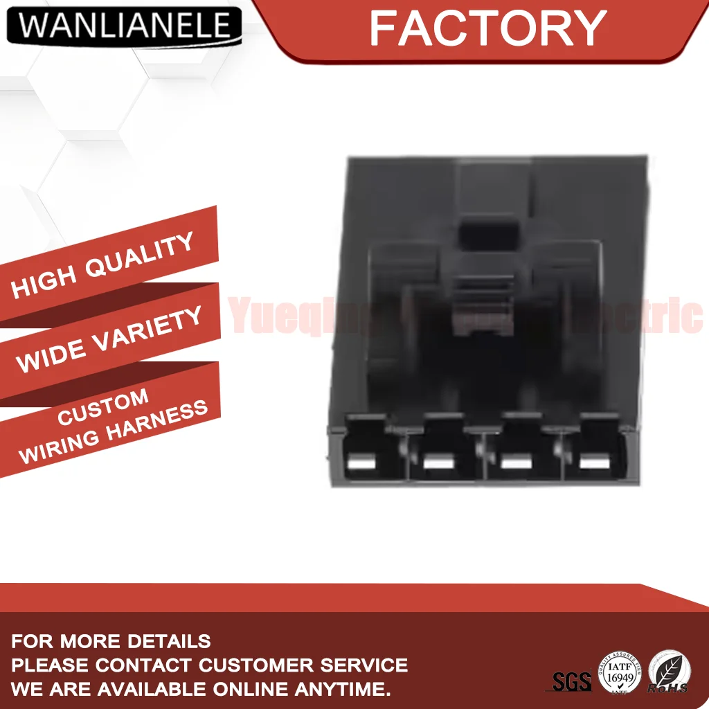 50 Sets 50-57-9404 5057-9404 50579404 SL 4 Pin Female Connector Housing 2.54mm 4 Position Receptacle 70066 Series 3A 250V
