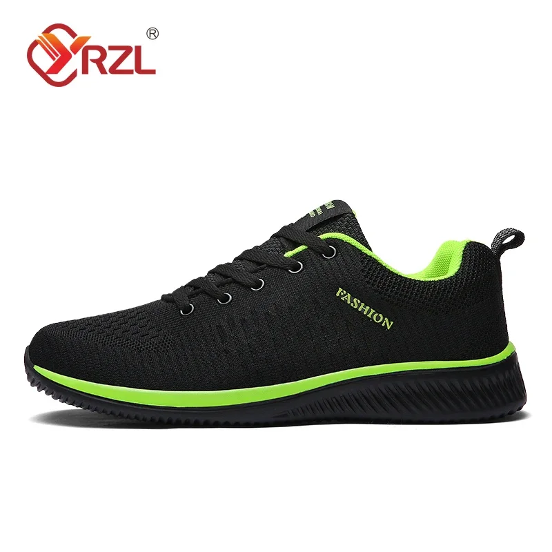 YRZL uomo Running Sneakers donna scarpe sportive leggere scarpe Casual traspiranti in rete classica scarpe da ginnastica mocassini moda maschile