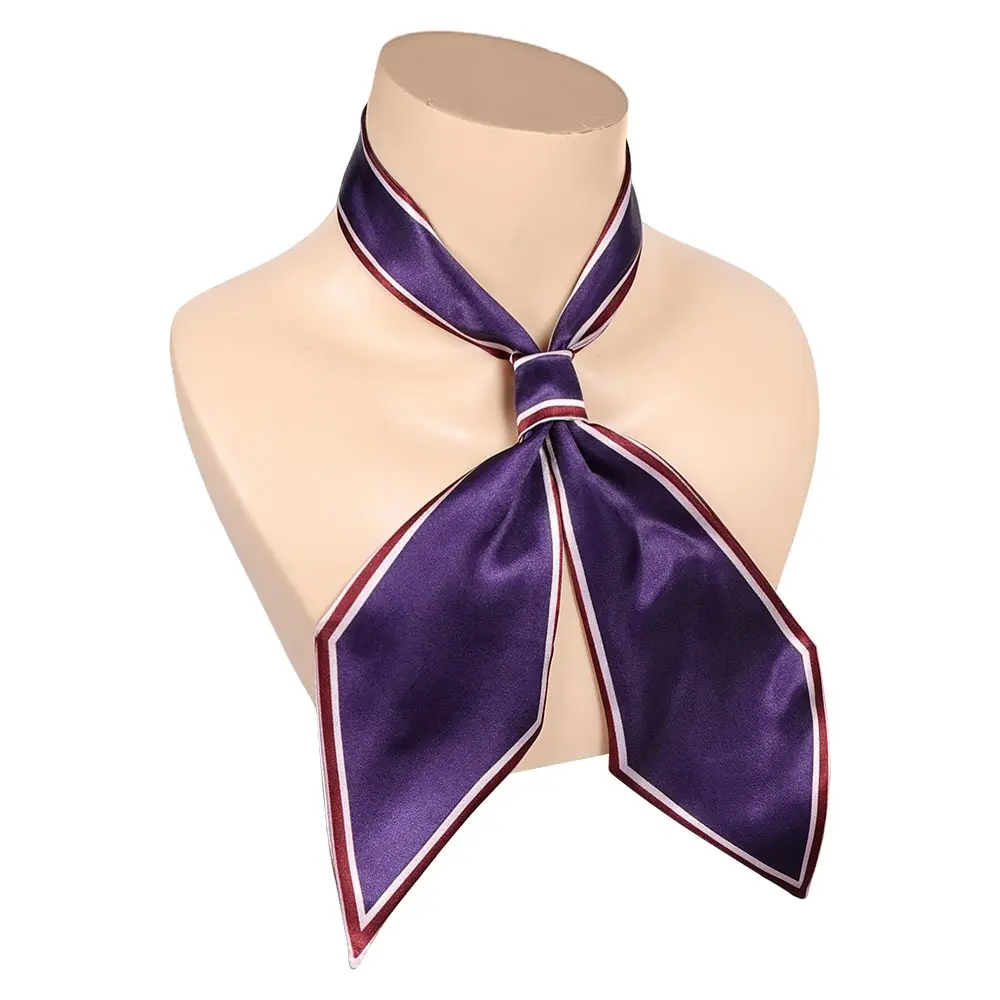 2025 Movie M3GAN Cosplay M3GAN Bow Tie Purple Roleplay Hallowma Party Carnival Role Play Prop Outfit Clothing Accessories