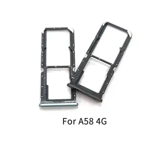 Bilashmart Oppo A58 A58x A78 SIM Card Tray Slot Holder Adapter Socket Repair Parts