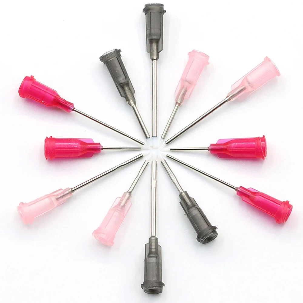 20pcs Dispensing Needle 502 Glue Needle Quick-drying Glue Special Needle Spiral Nozzle Glue Needle