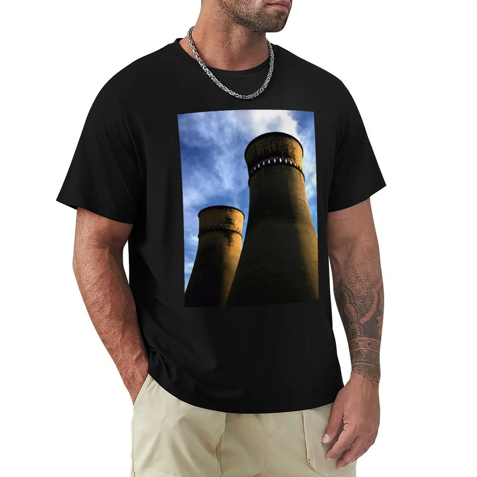 Tinsley Cooling Towers T-Shirt Water Resistant Casual T-Shirt