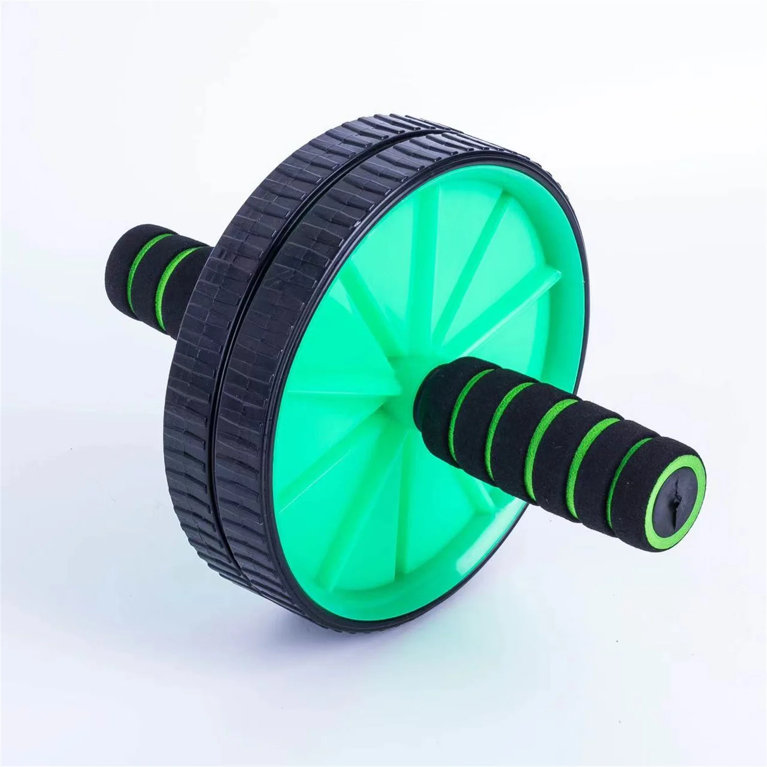 6325 Double wheel disc fitness device outdoor household abdominal retraction