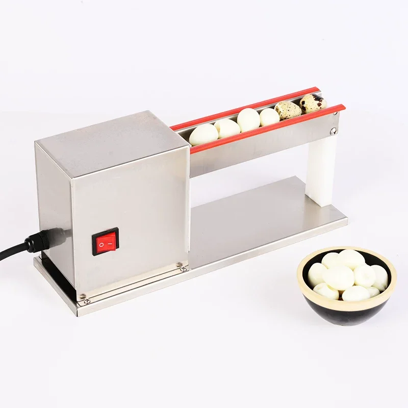 Full‑Auto Electric Quail Egg Peeling Machine Commercial Egg Shell Remover for Quail Eggs and Preserved Eggs