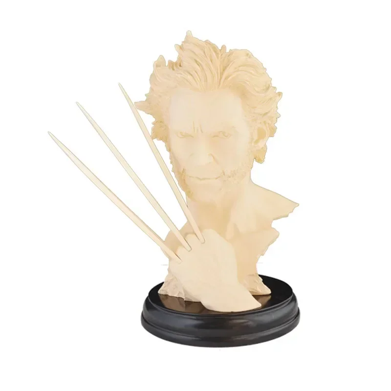 30cm Hero X-Men Wolverine Bust Head portrait 1/6 Resin Action Figure X man statue Collectible Model home decoration gift