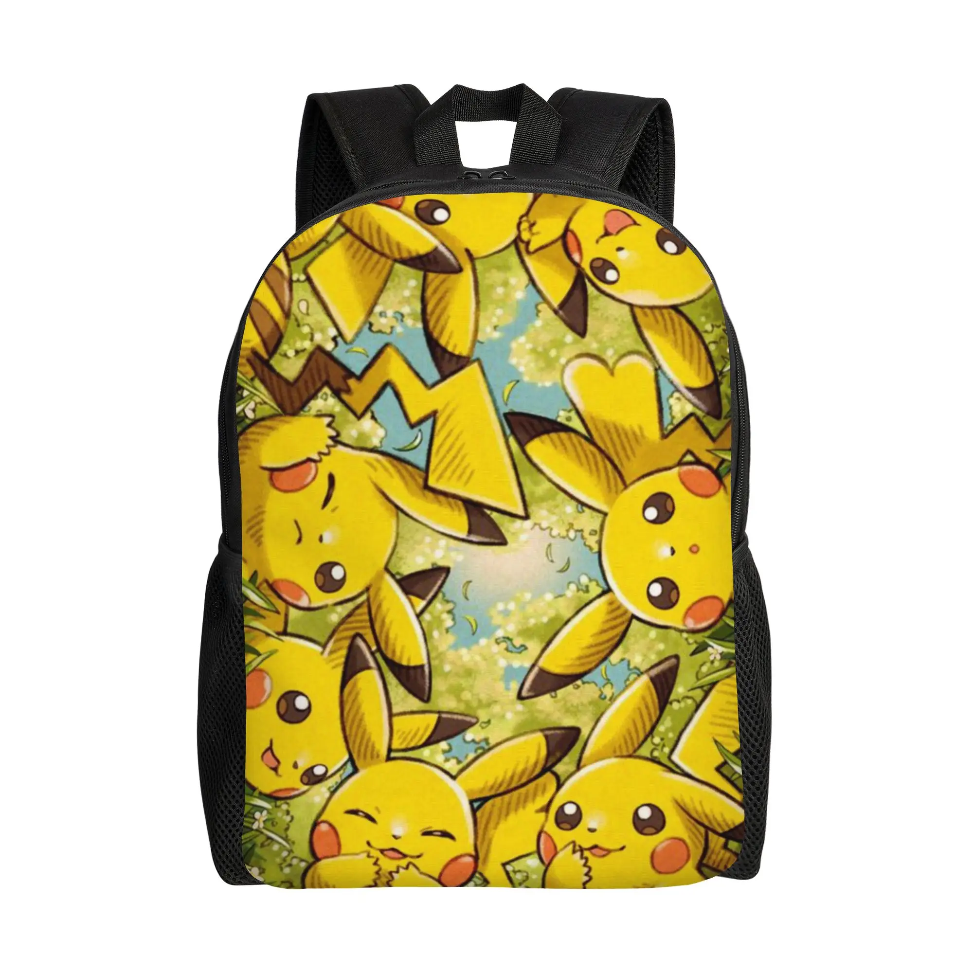 

Back to school season Family Backpack Pikachu Male Lady High Street Backpack