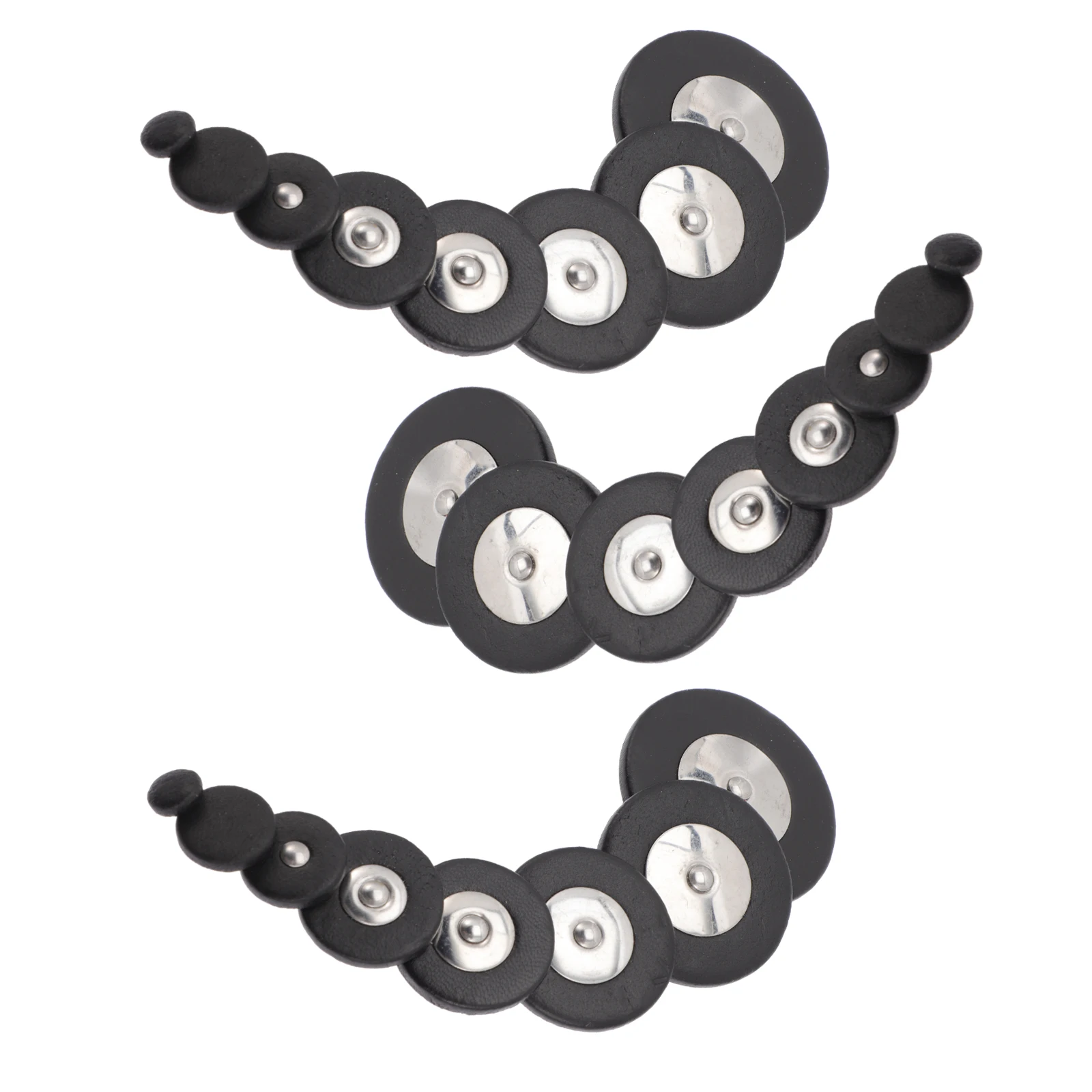 

25 Pcs Saxophone Sound Hole Gasket Rubber Cushion Replacement Pad for Tenor Sax Key Repair Easy to Use Durable