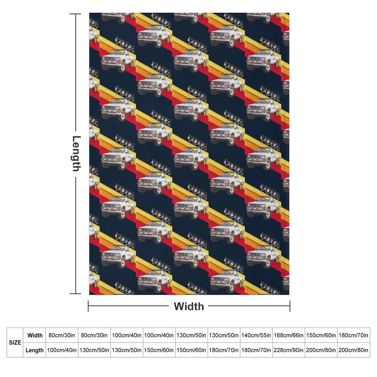 Retro Yota Pickup 2nd gen sketch graphic Throw Blanket Sleeping Bag Travel Plaid Decoratives Blankets