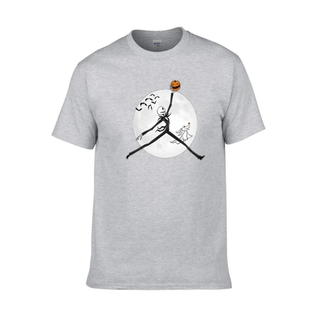 Halloween Pumpkin King graphic T-shirt Summer Fashion Leisure High-end Versatile Pure cotton Men's And Women's Y2K T-Shirt