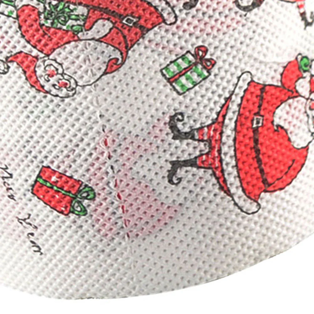 Creative Toilet Paper Roll Christmas Santa Printing Roll Paper Colored Printed Christmas Bath Tissue