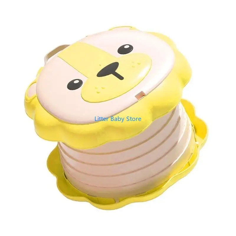 N80C كرسي قعادة للأطفال طفل رضيع السفر المرحاض قعادة لمقطورة التخييم المحمولة #2