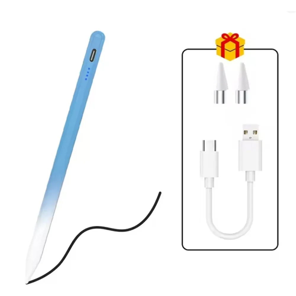 

Universal Active Stylus Pen Mobile Phone Rechargeable Screen Pencil Sensitive Indicator Light Capacitive Stylus for Android/iOS