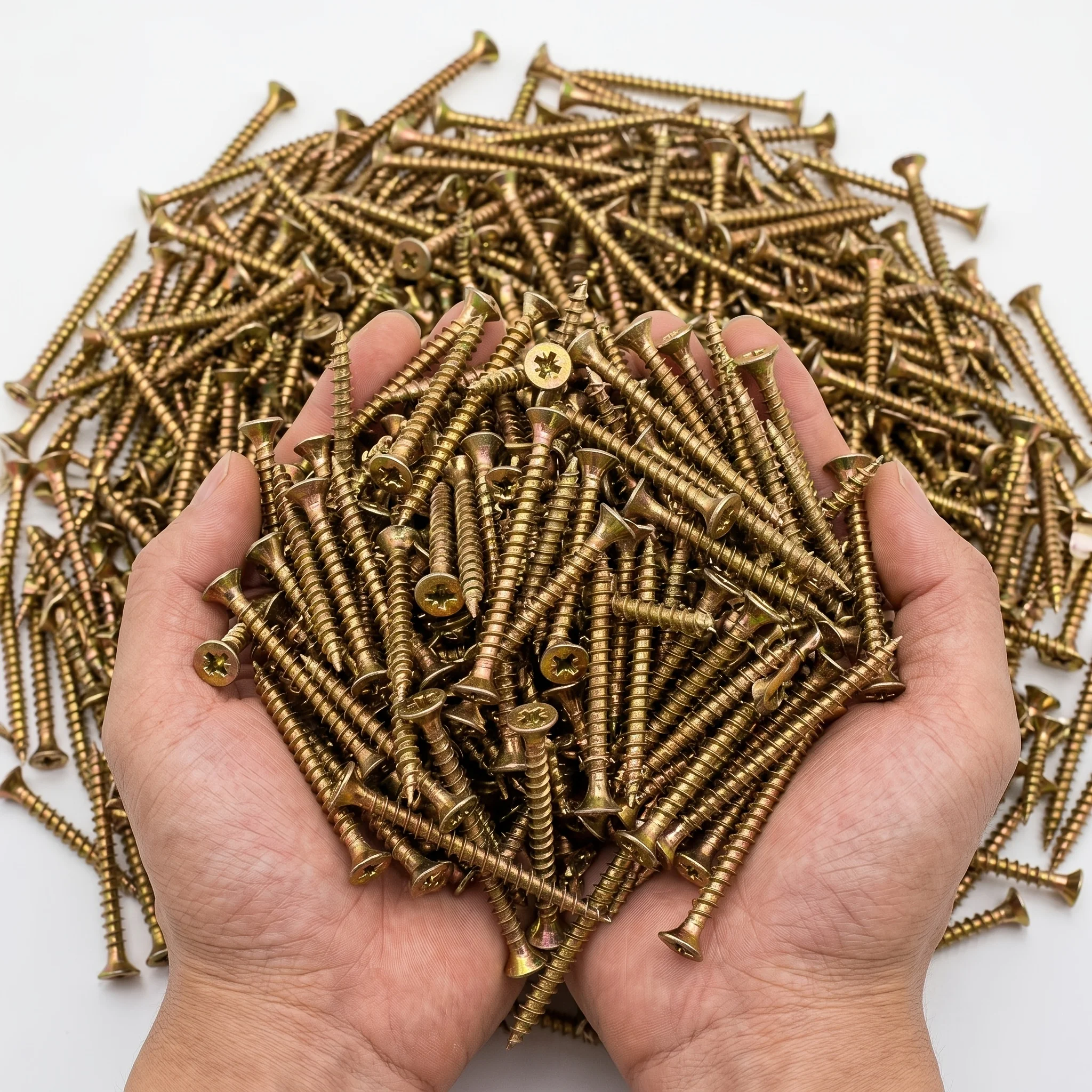 Self-tapping Screws, High-strength Wood Screws, Suitable for Furniture Assembly and Repair, Securing Wooden Joists and Boards, a