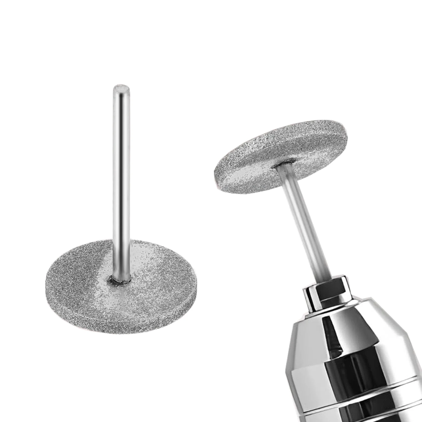 หัวเจียรเล็บ 20 มม. 1 ชิ้น สำหรับขัดเงาเล็บ ดิสก์ขัดเล็บ อุปกรณ์ทำเล็บแบบพกพา เครื่องขัดเล็บ กำจัดหนังกำพร้า