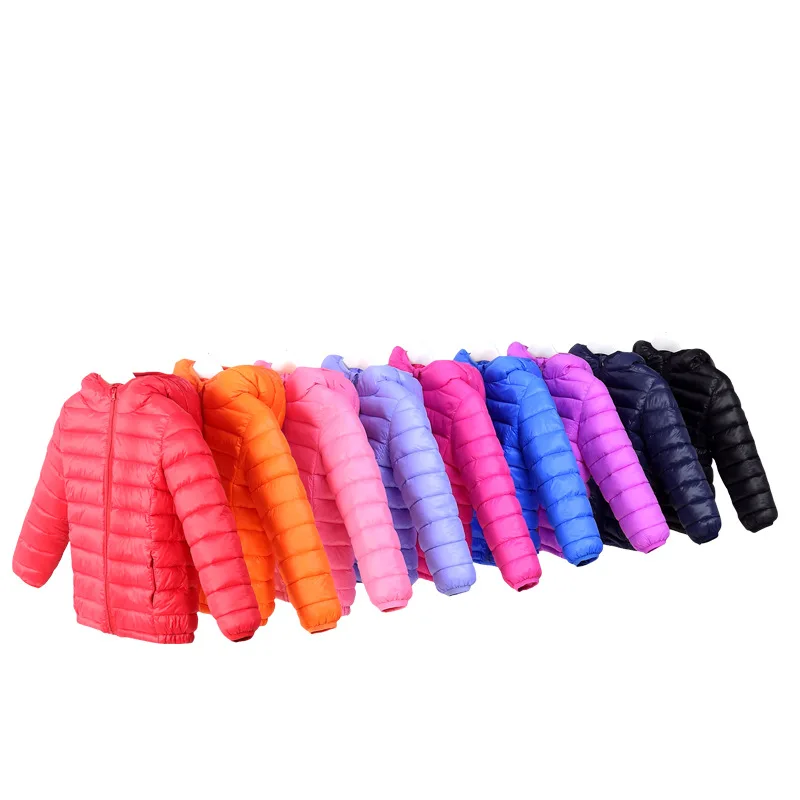 Autumn Winter Kids Down Jackets For Girls Children Clothes Warm Coats For Boys Toddler Girls Outerwear Clothes 2-12 Years