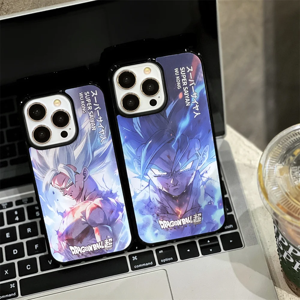 

Dragon Ball Goku 3D Variation Phone Case For iPhone 15 14 13 12 Pro Max 11 Magnetic For Magsafe Wireless Charge Cover Hot Anime