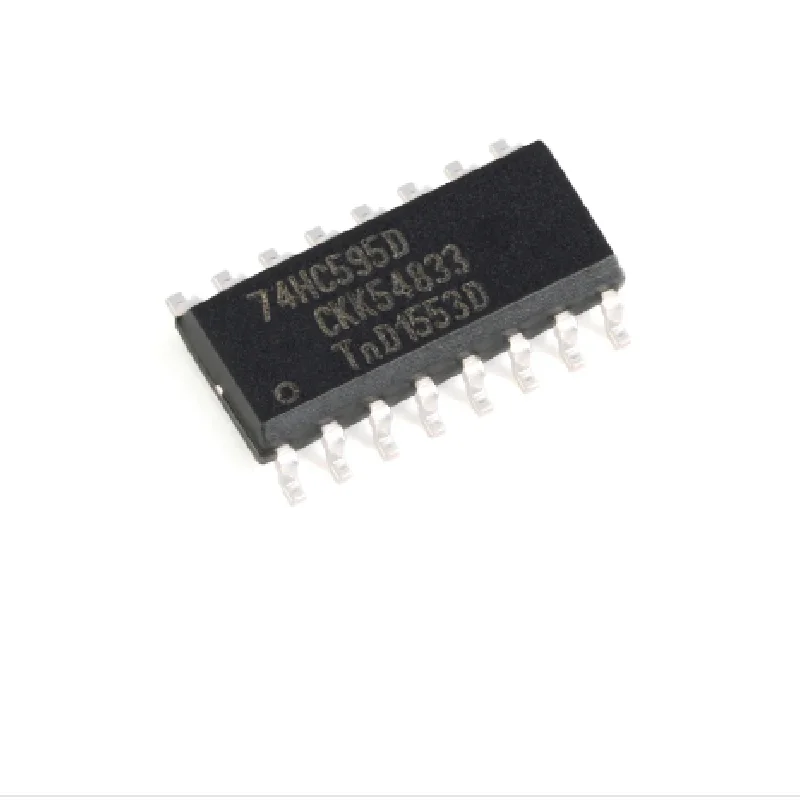 Piezas de entrada de serie de 8 bits, sistema SMD de 10/20/50/100 SOIC-16, 74HC595D, 118, 74HC595D, 74HC595