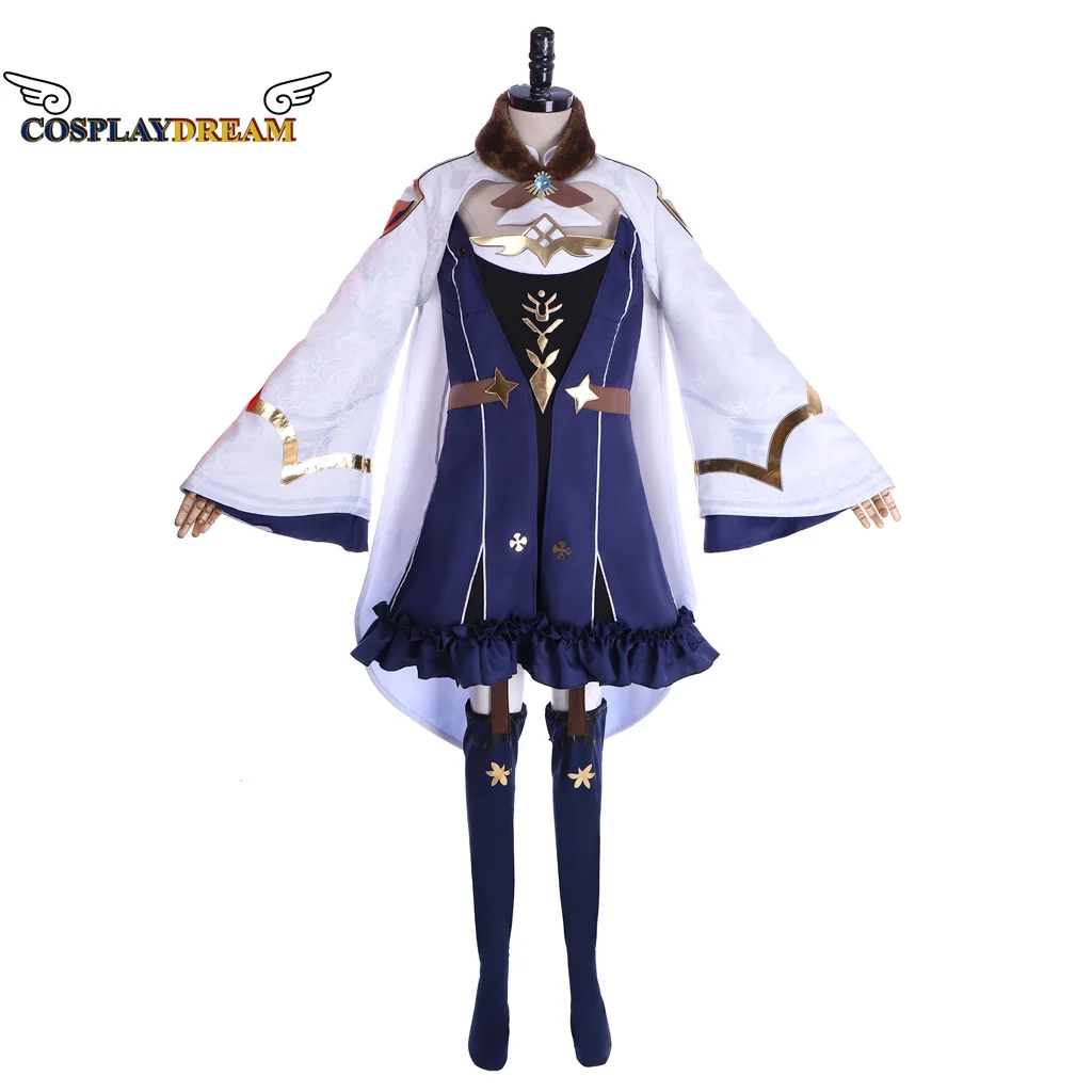 

Game Genshin Impact Sucrose Cosplay Costume Girls Women Sucerose Dress Outfit Halloween Game Cosplay Suit Carnival Party Dress