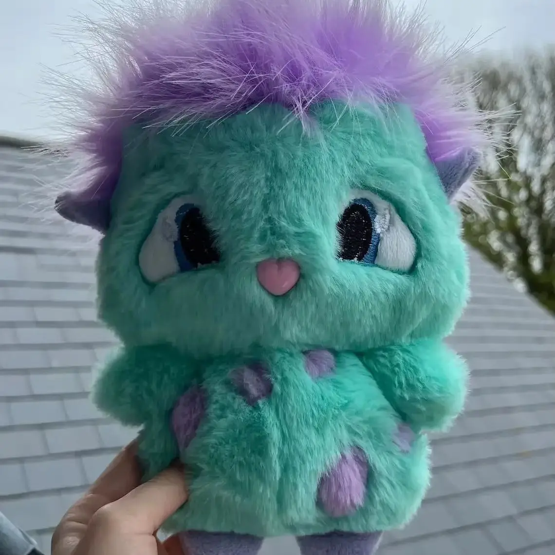 25cm New Bibble Plush Toys Cute Soft Stuffed Anime Home Room Decor Dolls For Kid Birthday Gift