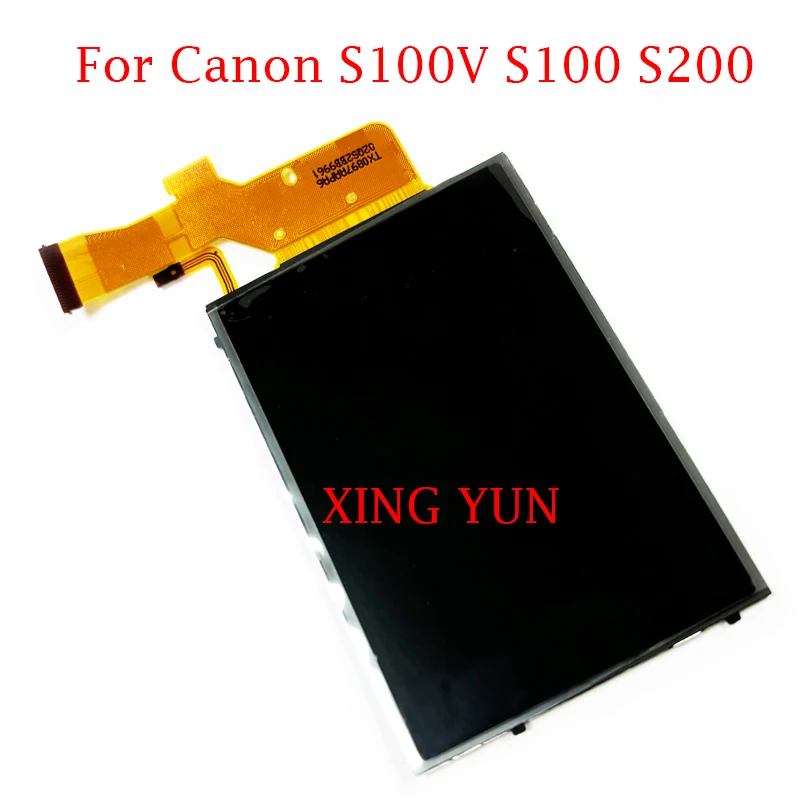 NEW LCD Display Screen For Canon PowerShot S100V S100 S200 Digital Camera With Backlight and Glass Repair Part