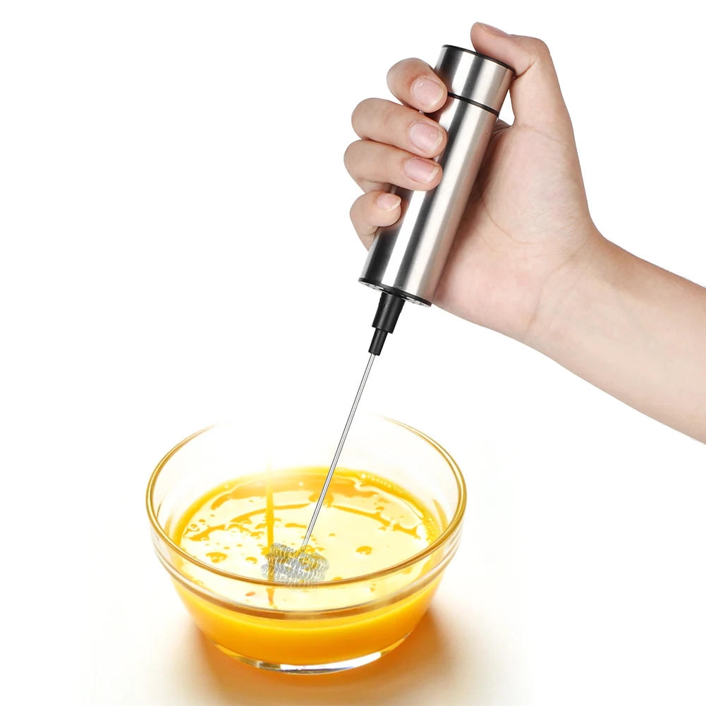 Coffee Mixer Coffee Stirrer Stainless Steel Coffee Stirrer Mixer Blender Electric Egg Beater Milk Frother Home Kitchen Utensils