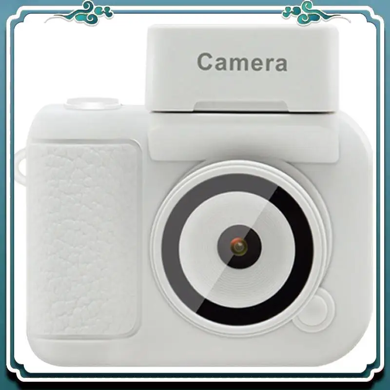 ABSK-DSLR Style Mini Video Camera HD1080P CMOS With LCD Screen Flash And Battery Holder Portable Video Recorder Y4000