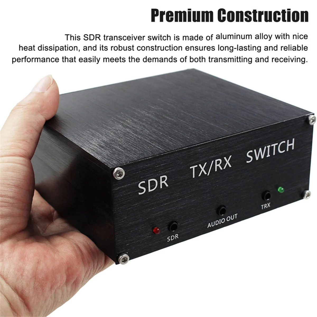 SDR جهاز الإرسال والاستقبال هوائي شارر TR صندوق التبديل 100 واط نطاق تردد التعامل مع الطاقة حتى 160 ميجا هرتز الاتحاد الأوروبي التوصيل