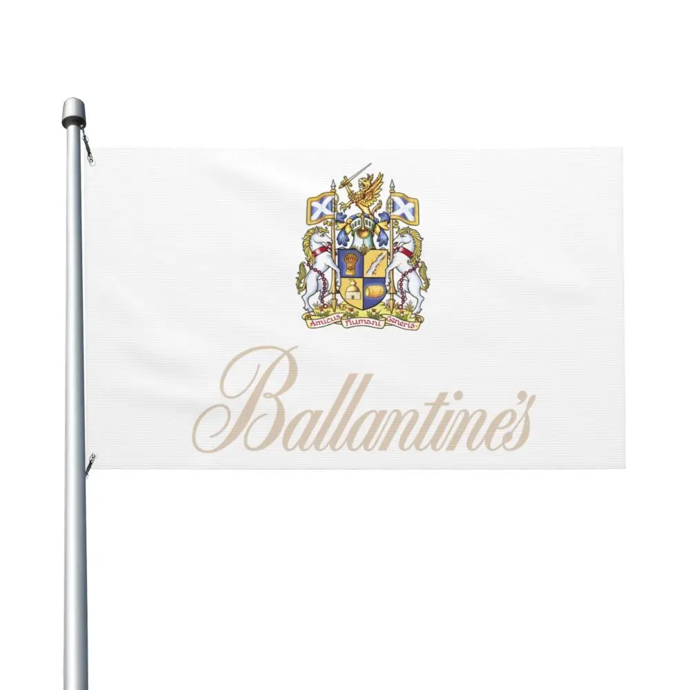 НОВЫЙ баллантин, двухсторонний баннер, флаг Бриз, садовый флаг, декоративный флаг, баннер для вечеринки, 3x5 футов (90x150 см)