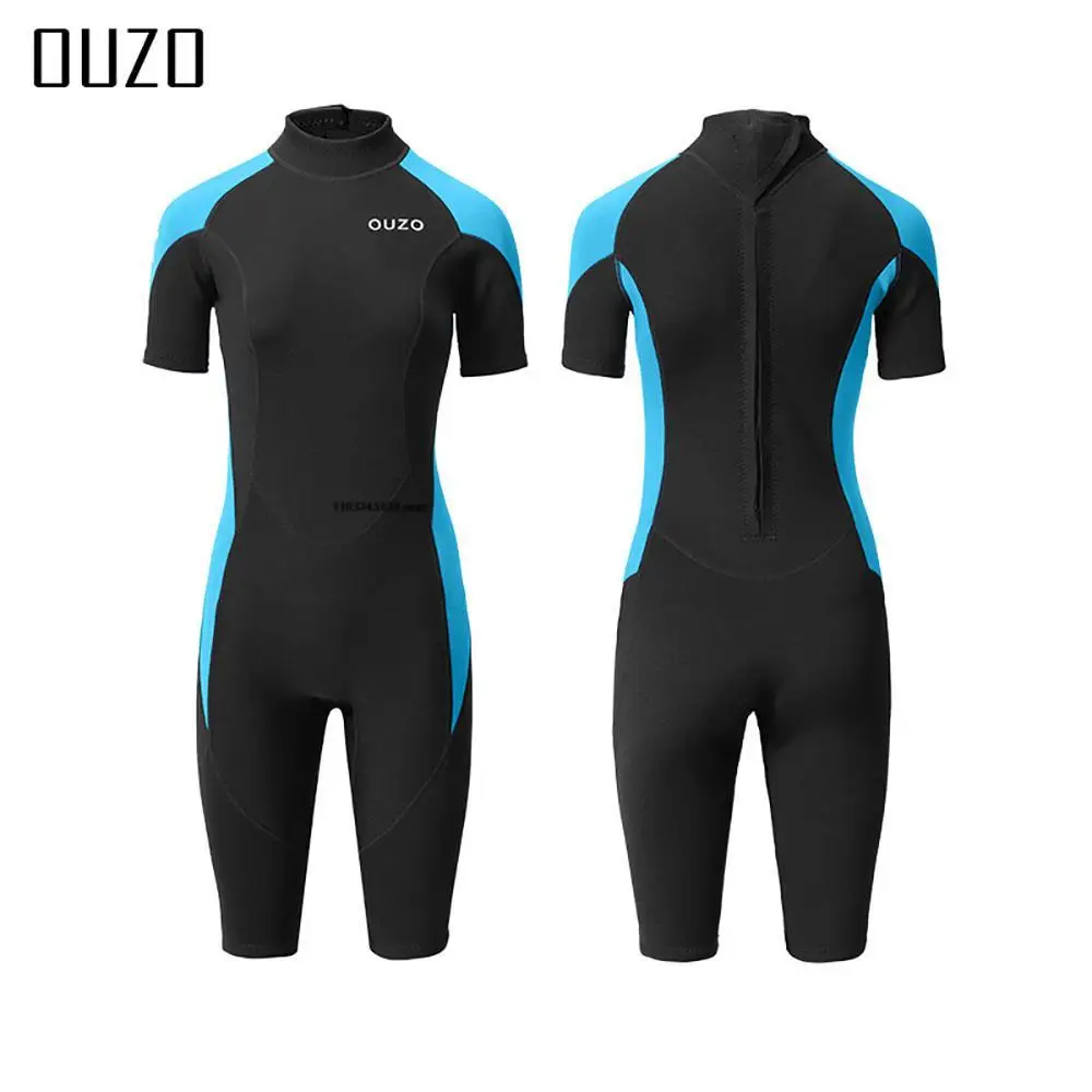 3mm Neopreno Wetsuit Surf Suit Short Sleeve Swimwear Kitesurf Scuba Diving Suit Spearfishing Swimsuits Rash Guards Men Women