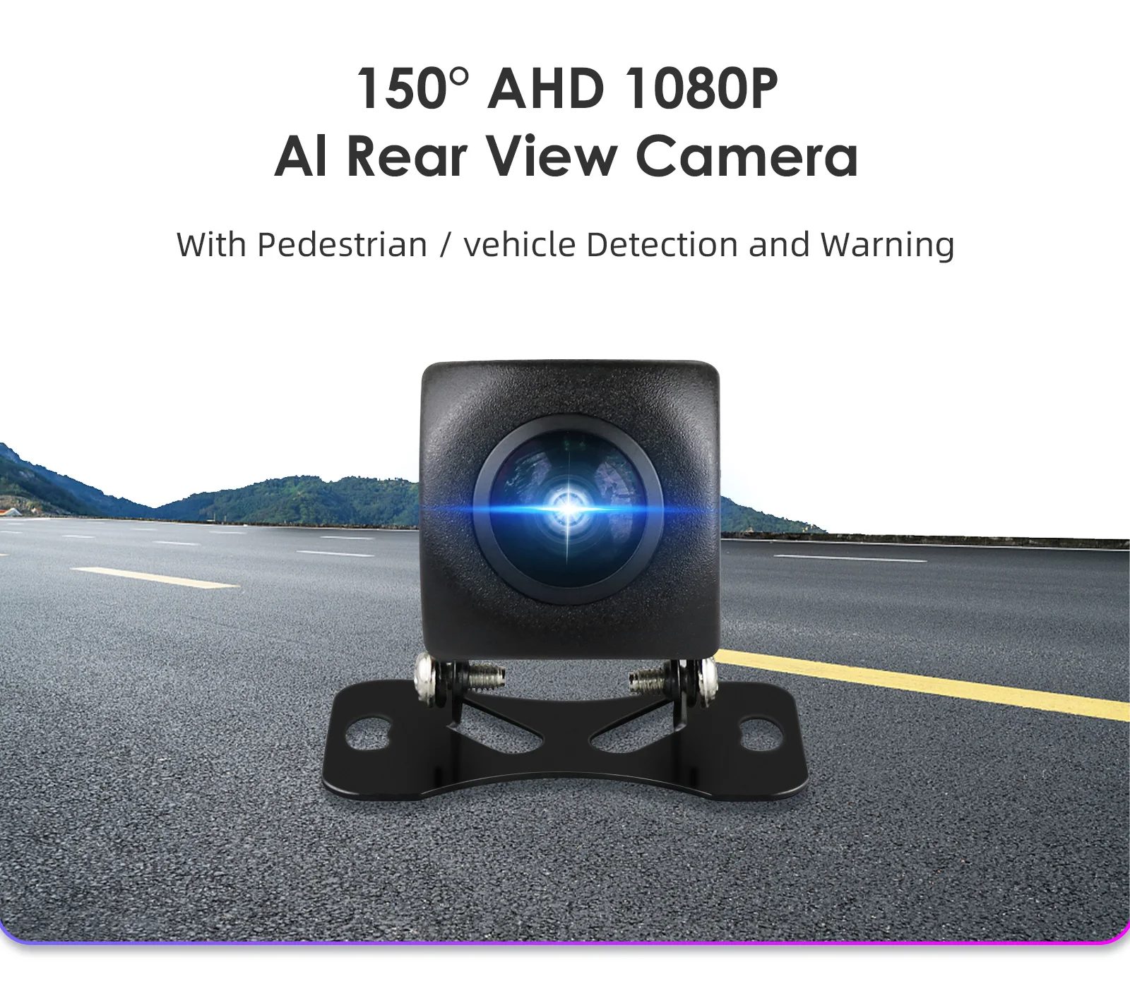 Car Parking Camera AHD 1080P Parking IP67 Waterproof Night Vision 150 Degrees Rear View Cam Efficient sensors Packing Assistance