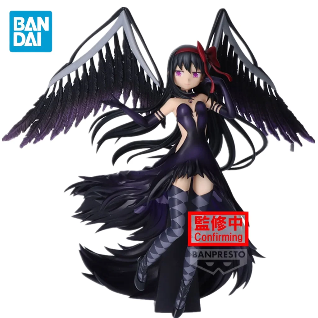 Original BANPRSETO Anime Figure Puella Magi Madoka Magica The Movie Rebellion Devil Homura Action Figurine Doll PVC Collection