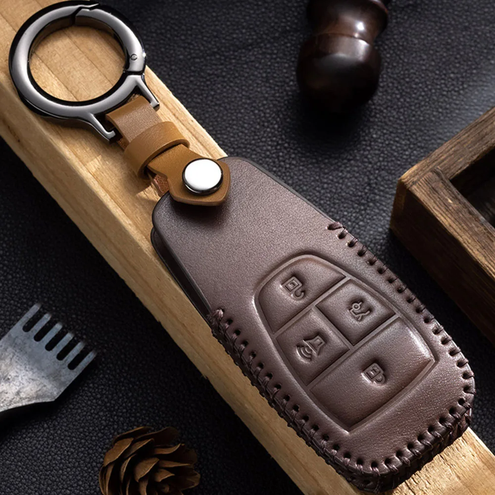 leather-key-bag-for-baic-bj30-2024-2025-interior-modification-supplies-pure-handmade-keycase-light-luxury-and-grand