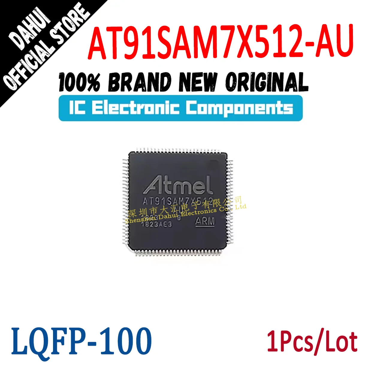 

AT91SAM7X512-AU AT91SAM7X512 AU LQFP-100 Microcontroller chip ic new original