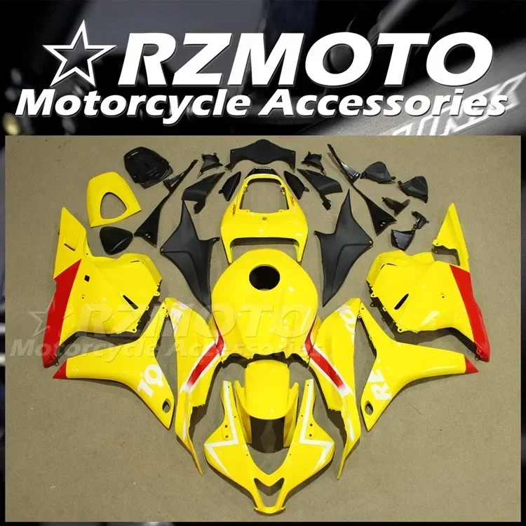 

4Gifts New ABS Motorcycle Fairings Kit Fit For HONDA CBR600RR F5 2009 2010 2011 2012 09 10 11 12 Bodywork Set Red Yellow