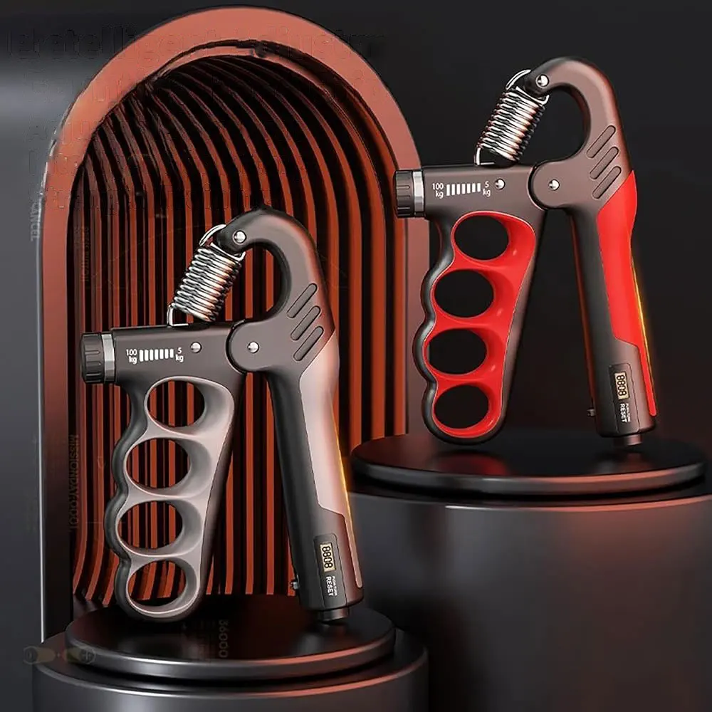 Hand Grips Strengthener, Grip Strengthener with Counter, Forearm Exerciser, Grip Strength Trainer,Adjustable Hand Gripper