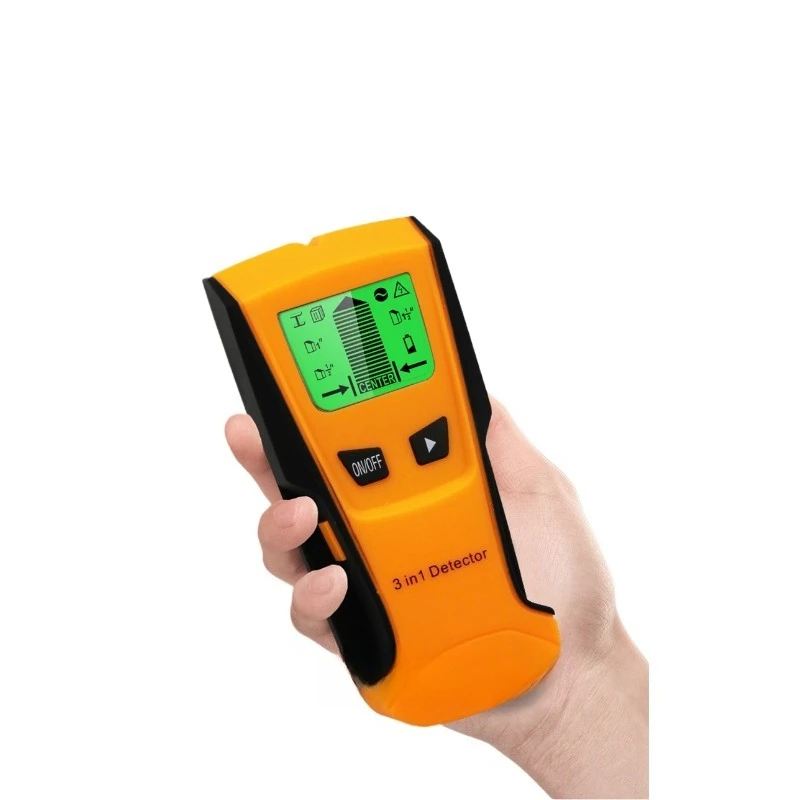 3 in 1 Metal Detector Find Metal Wood Studs  AC Wire Cable Metal Wall Scanner Electric Box Finder Wall