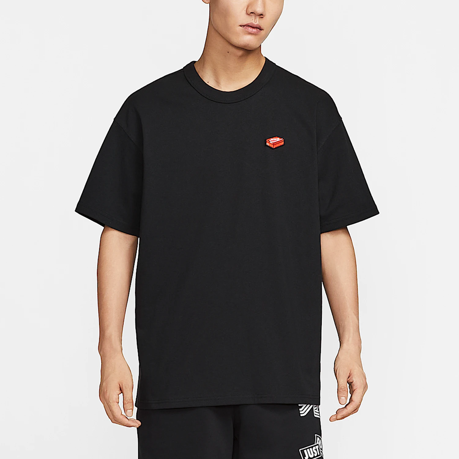 

Nike Summer Men's Round Neck Embroidered Casual Loose T-shirt IH9271-010