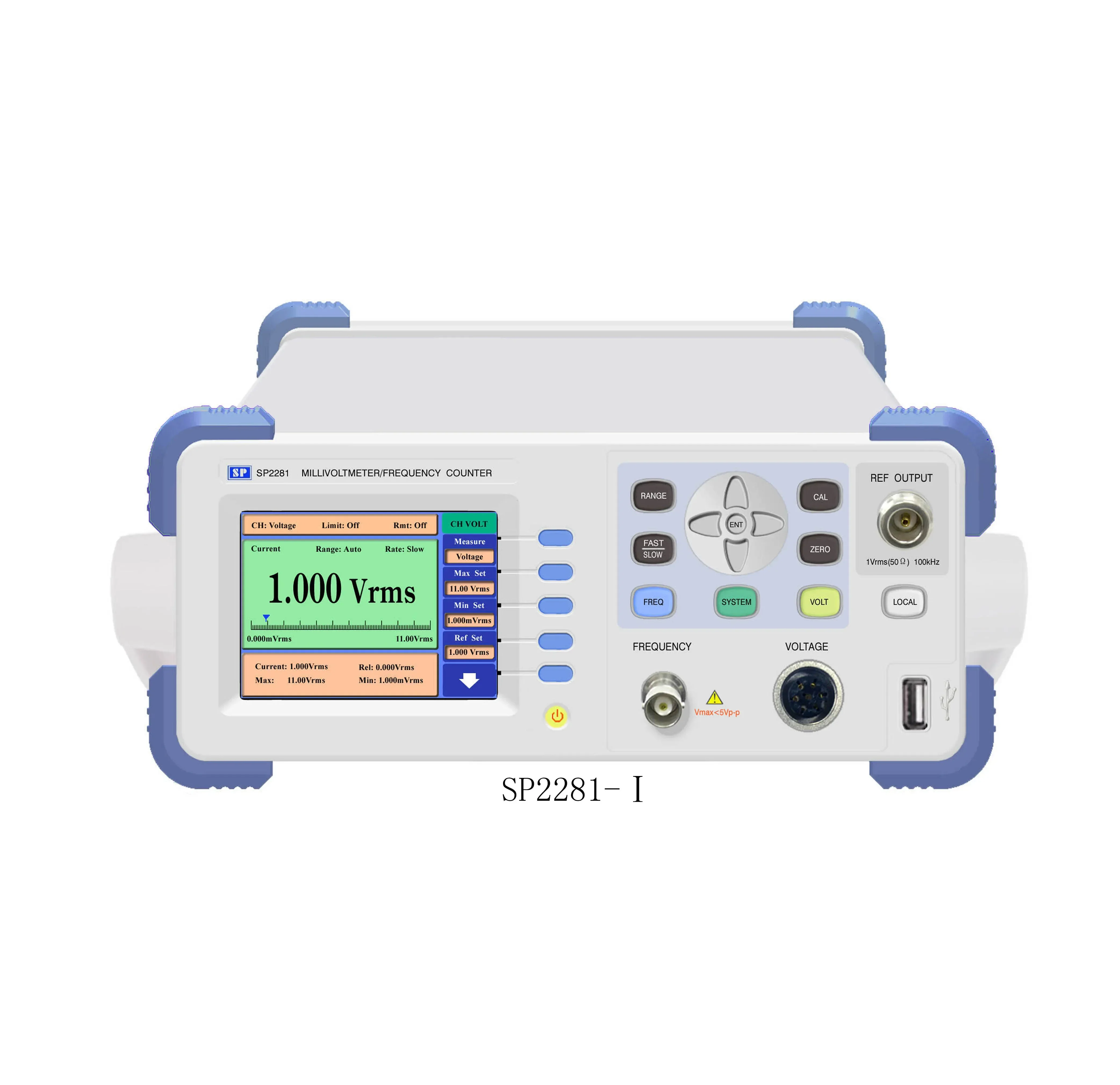 Digital Millivoltmeter Frequency Meter Counter with 1.2GHz Probe 9kHz~1200MHz Output Voltage 1VRMS Output Impedance 500ohm