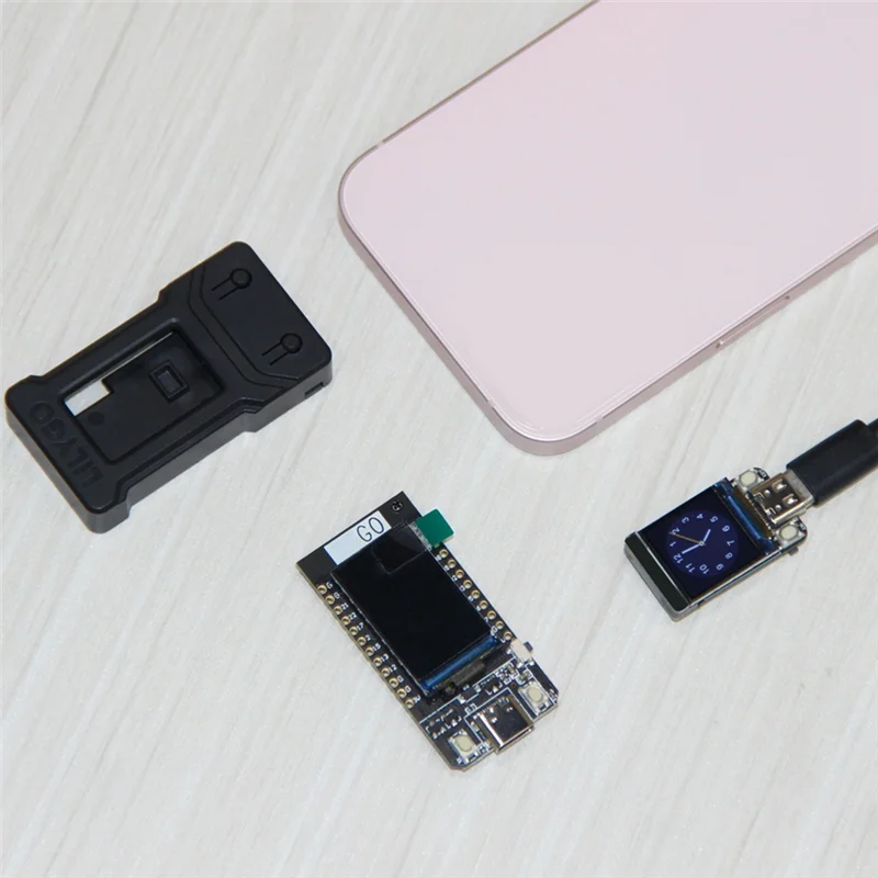 Reliablenerdminer T-QT ESP32S3 GC9A01 Modul Layar LCD 0.85 Inci untuk Nerd Miner Bitcoin Solo Lottery Miner BTC Miner S3FN8