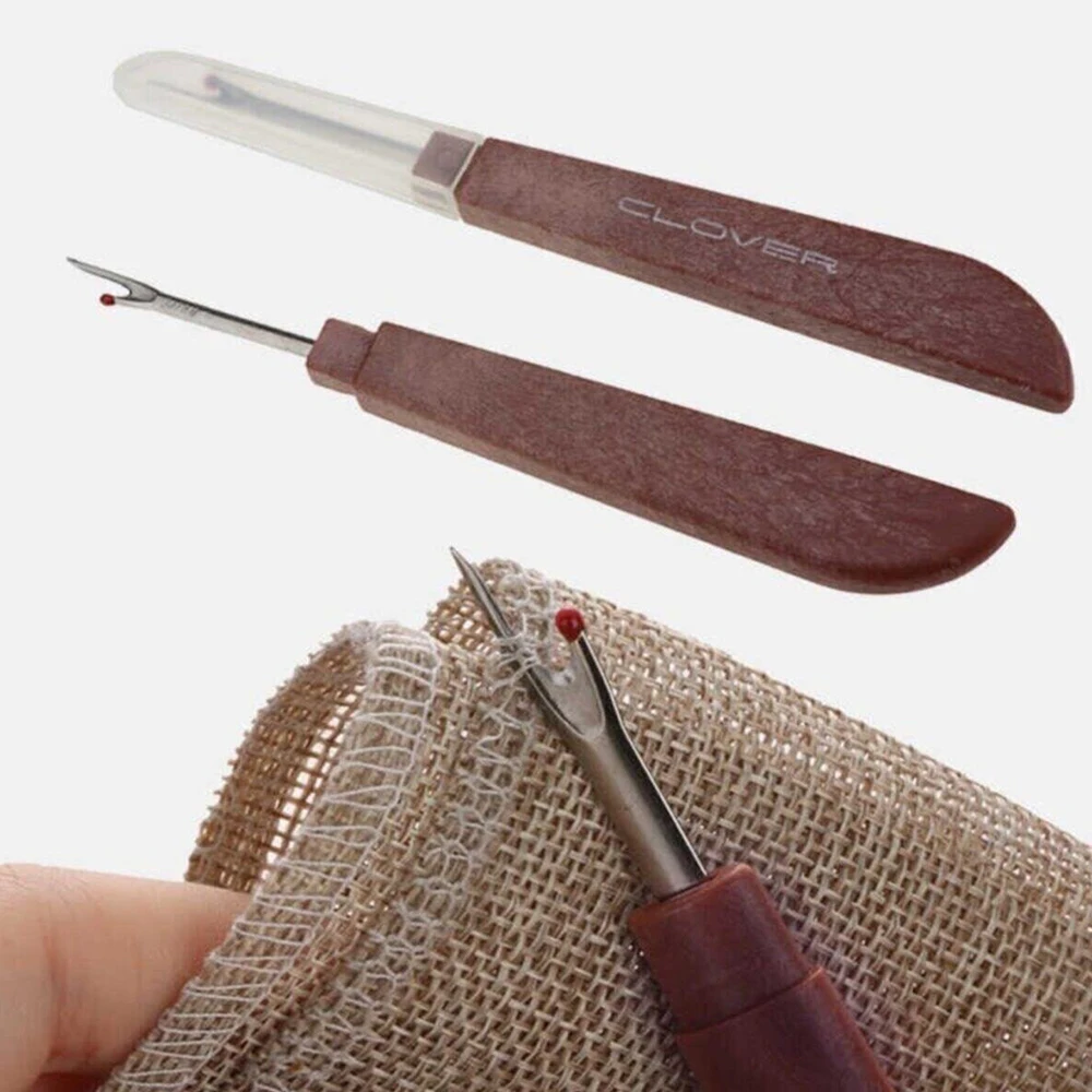 

24 Pieces Clover Thread Cutter Seam Sewing Accessories Ripper Stitch Unpicker Hand Tools Needles Arts DIY