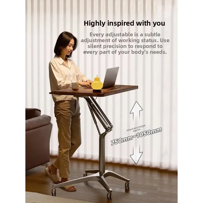 

Computer desk Standing workbench Household writing desk