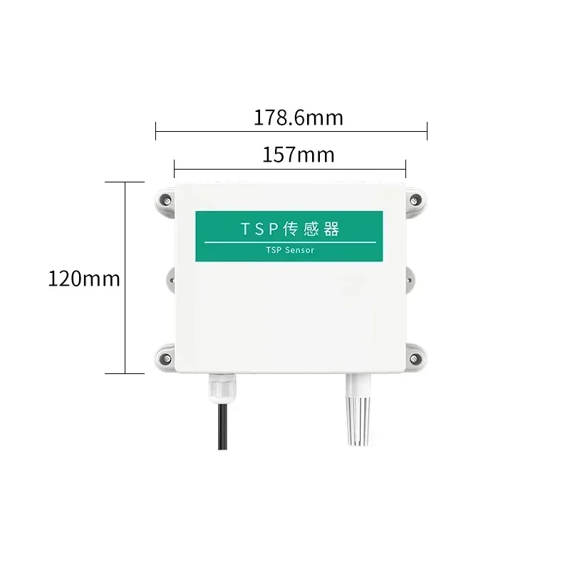 sensor dust detector wireless PM100 pollution particles dust monitoring air quality sensor