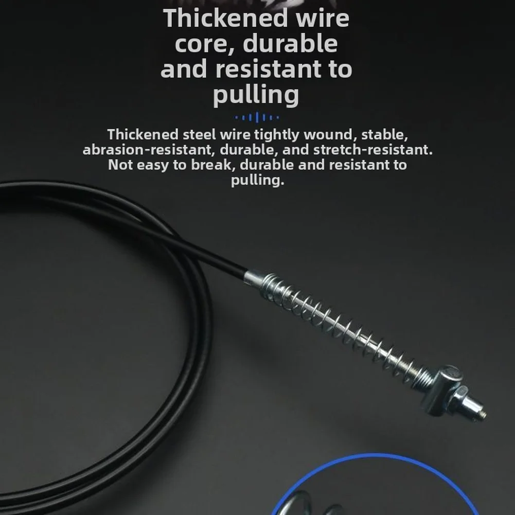 سلك فرامل الدراجة الكهربائية البديل لأنظمة فرامل الأسطوانة الأمامية والخلفية مع قلب فولاذي عالي التحمل وطلاء واقٍ