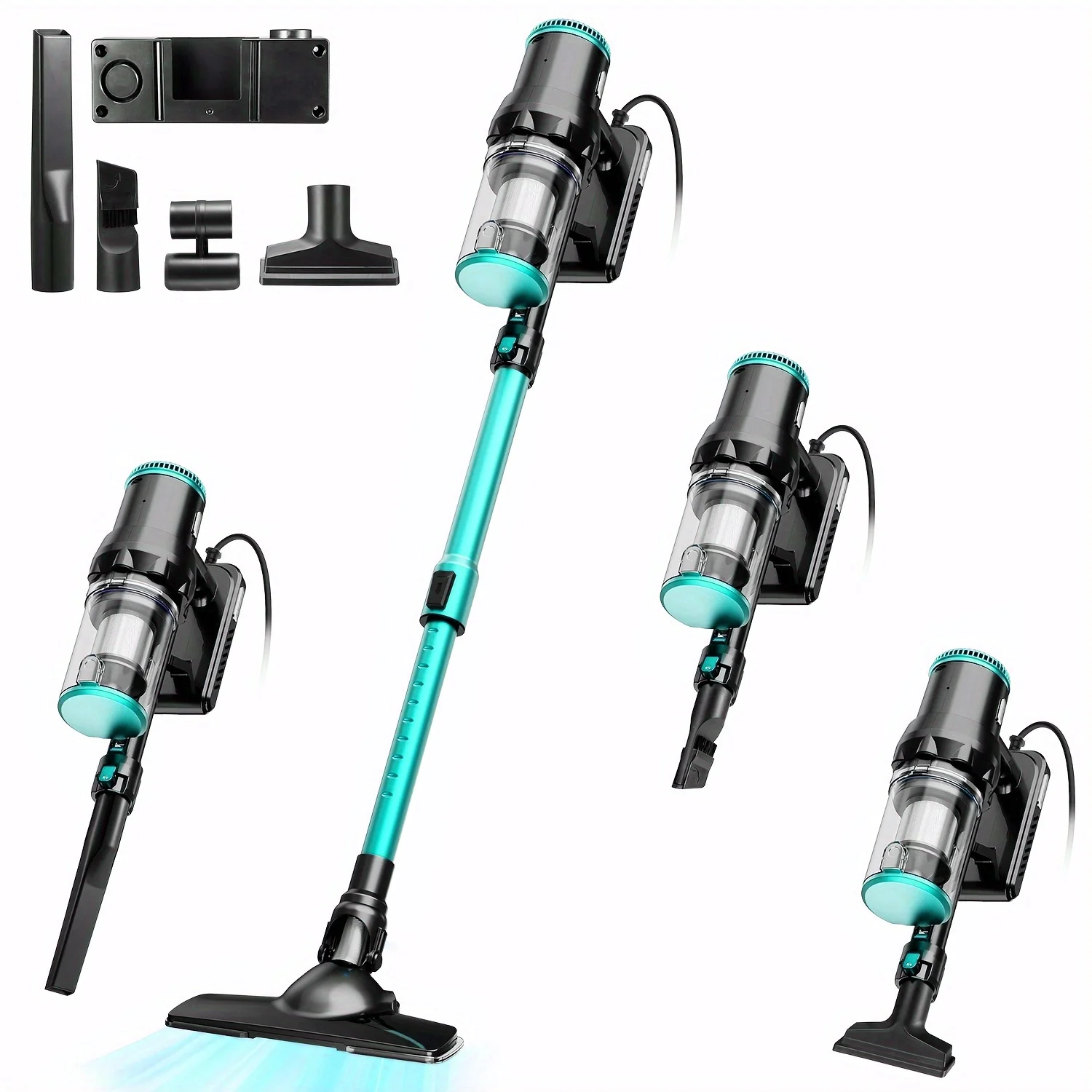 كابل أسبرادور دي مانو كون 500 وات كفوريل شفط دي 18 كيلو باسكال، باو رويدو، ليجيرا واي سين بولسا، فلتر HEPA، أسبرادور دي فار #4