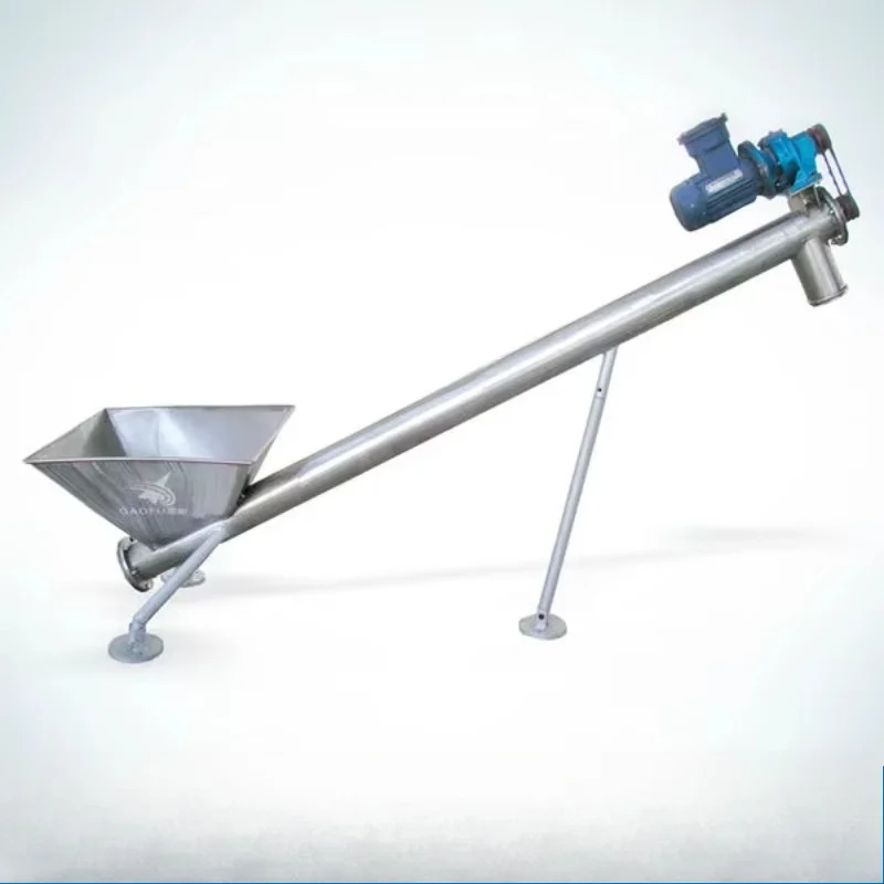 ناقل لولبي عالي السرعة من الفولاذ المقاوم للصدأ 304/316 ناقل لولبي صناعي حراري قابل للتخصيص