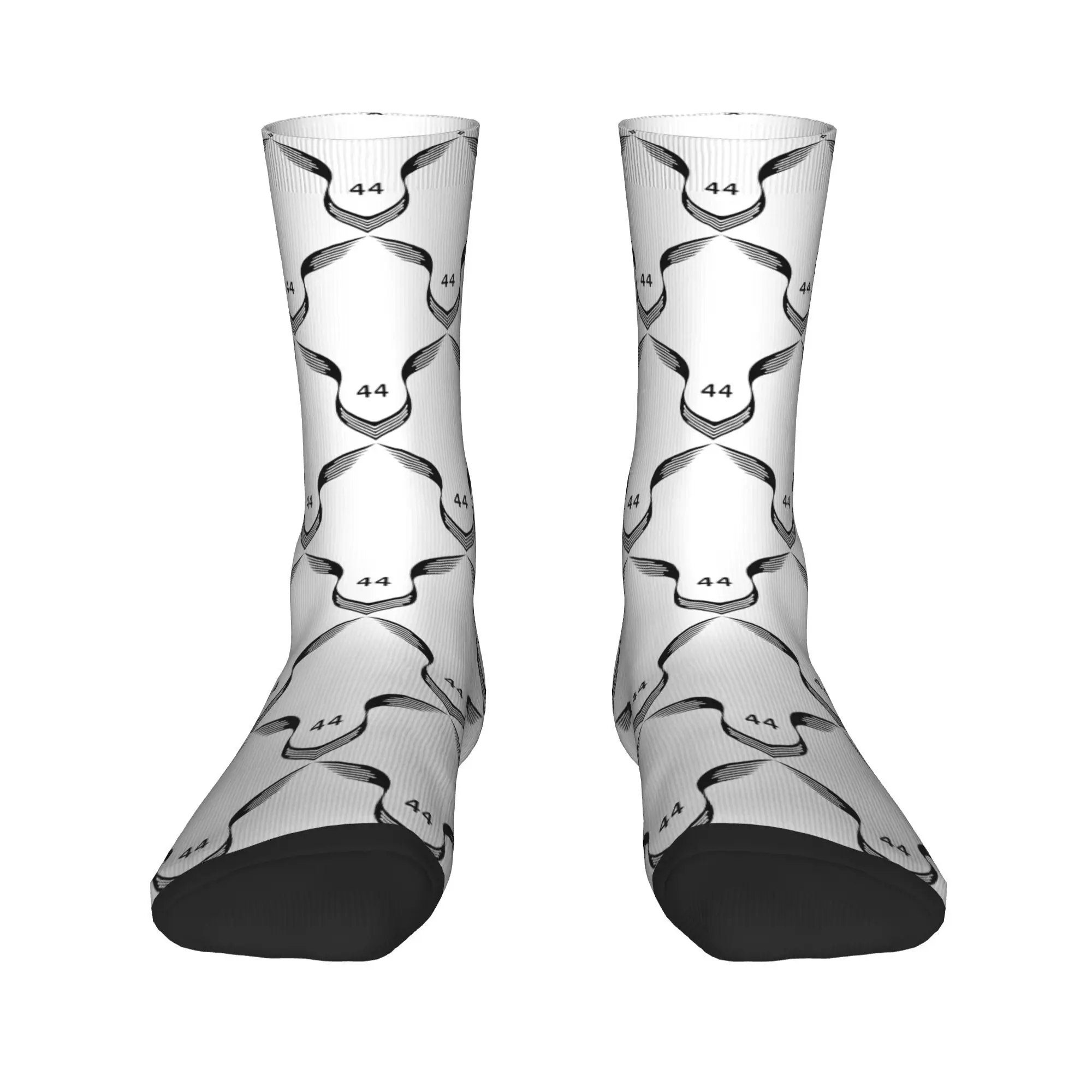 Calcetines con Logo de Lewis Hamilton 44, medias absorbentes del sudor Harajuku, calcetines largos para todas las estaciones, accesorios para hombre y mujer, regalos
